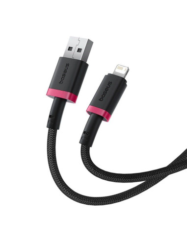 Kabel baseus dura 2.4a 1m (czerwono-czarny)