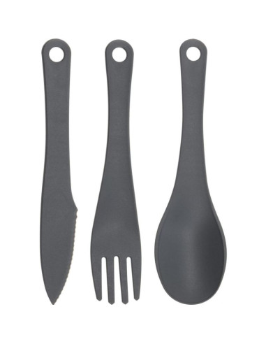 Niezbędnik sztućce turystyczne 3w1 plastikowe redcliffs