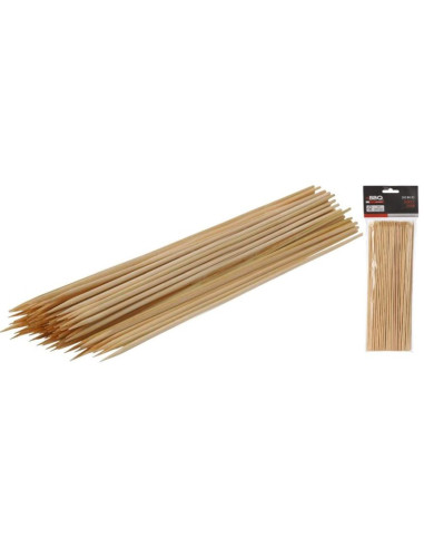 Szpikulec do szaszłyków dł 30cm 100szt bambus