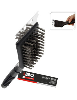 Szczotka do czyszczenia rusztu 2w1 21cm