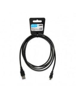 Kabel ibox usb 2.0 a/b micro 1,8m iku2m18 (usb 2.0 typu a - usb 2.0 typu a   1,8m  kolor czarny) 2