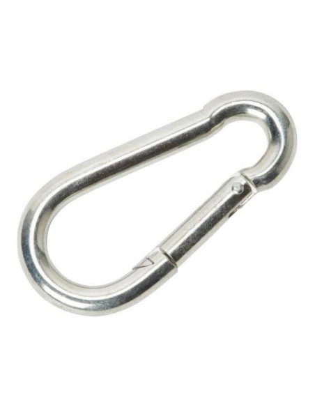 Karabińczyk stalowy - ogniwo zatrzaskowe 6mm