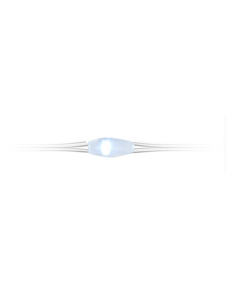 Lampki druciki na baterie girlanda 40 led ciepły biały