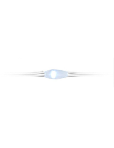 Lampki druciki na baterie girlanda 40 led ciepły biały