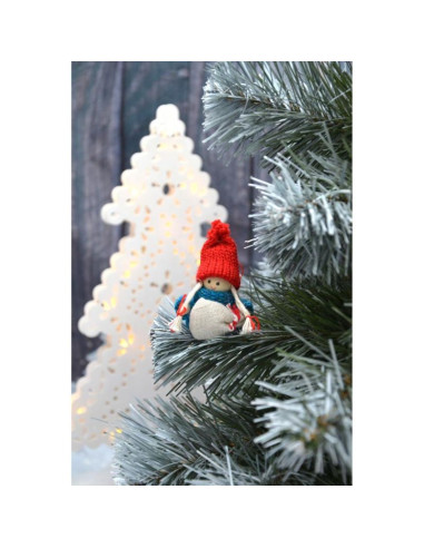 Laleczka dekoracyjna z workiem niebieska girl 7,5cm