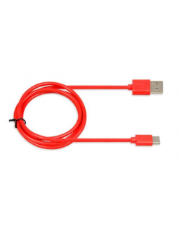 Kabel ibox ikumtcr (usb 2.0 typu a - usb typu c   1m  kolor czerwony)