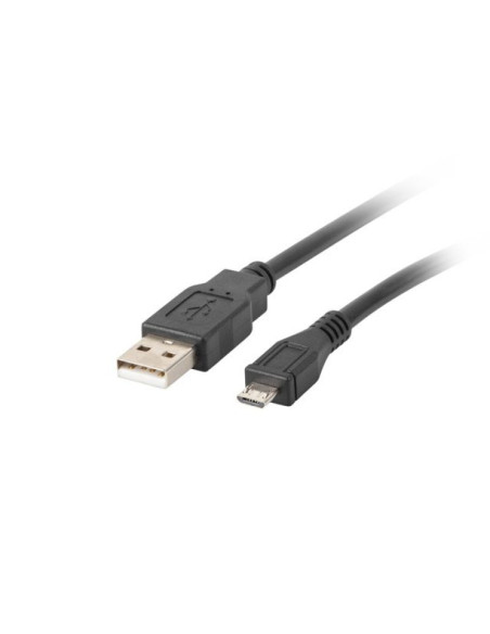 Kabel lanberg ca-usbm-10cc-0010-bk (usb 2.0 m - micro usb m  1m  kolor czarny)