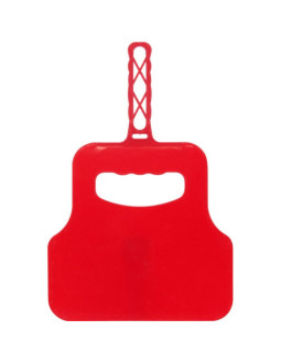 Dmuchawa do rozpalania grilla kominka ogniska ręczna czerwona