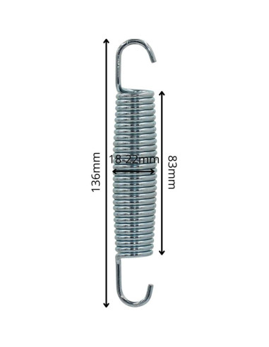Sprężyna do trampoliny 136mm enero