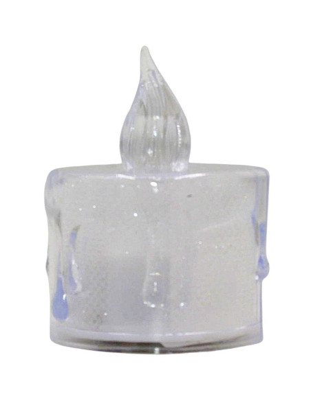 Świeca dekoracyjna 3,6x5cm zdobiona led