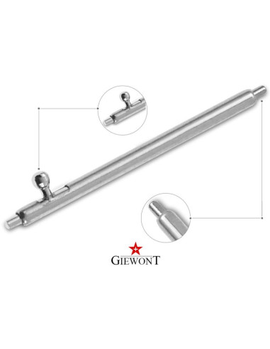 Teleskop giewont stalowy 22 mm do pasek/bransoleta smartwatch gwt22