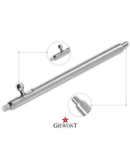 Teleskop giewont stalowy 22 mm do pasek/bransoleta smartwatch gwt22