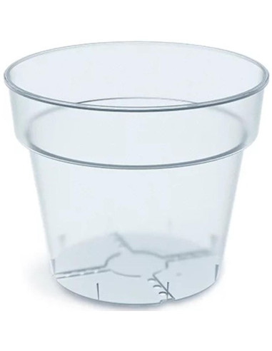 Doniczka planti przeźroczysta 12cm