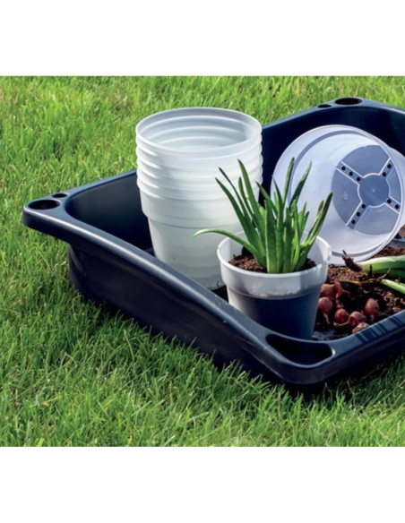 Doniczka planti przeźroczysta 12cm