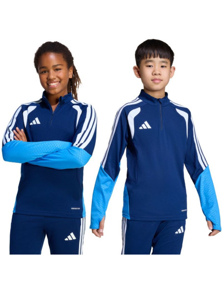 Bluza dla dzieci adidas tiro 26 competition training top niebieska jn2286