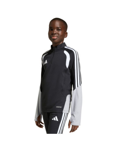 Bluza dla dzieci adidas tiro 26 competition training top czarno-szara ka7572