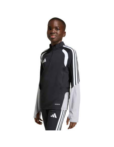 Bluza dla dzieci adidas tiro 26 competition training top czarno-szara ka7572