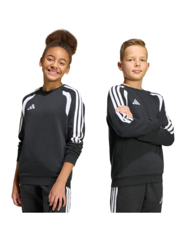 Bluza dla dzieci adidas tiro 26 league sweat crew czarna kf5822