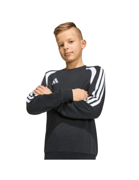 Bluza dla dzieci adidas tiro 26 league sweat crew czarna kf5822