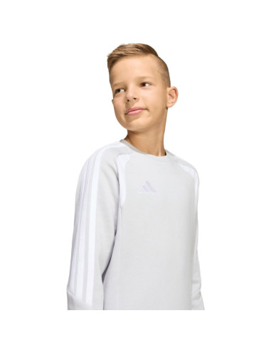 Bluza dla dzieci adidas tiro 26 league sweat crew szara kf5823