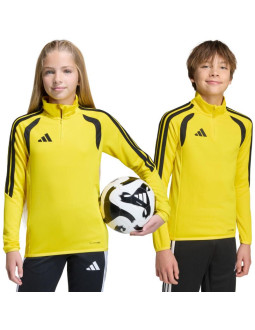 Bluza dla dzieci adidas tiro 26 league training top żółto-czarna jy7158