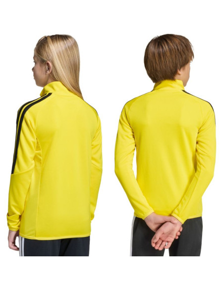 Bluza dla dzieci adidas tiro 26 league training top żółto-czarna jy7158