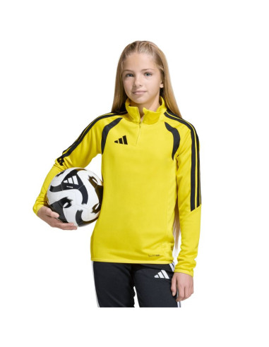 Bluza dla dzieci adidas tiro 26 league training top żółto-czarna jy7158