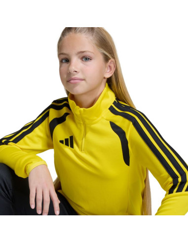 Bluza dla dzieci adidas tiro 26 league training top żółto-czarna jy7158