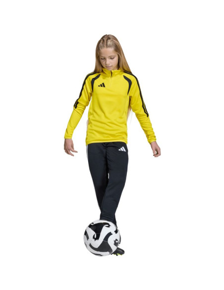 Bluza dla dzieci adidas tiro 26 league training top żółto-czarna jy7158