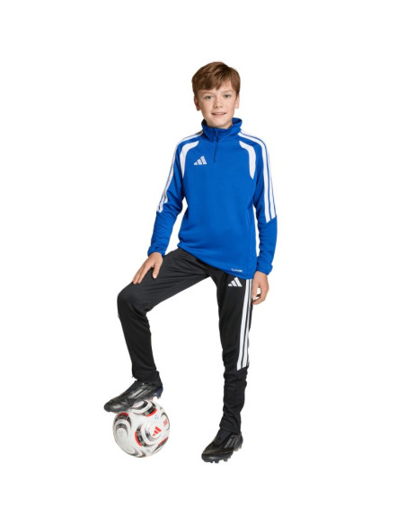 Bluza dla dzieci adidas tiro 26 league training top niebiesko-biała jy7162