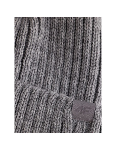 Czapka zimowa z dodatkiem wełny damska 4f 4fraw25acapf0802-25m