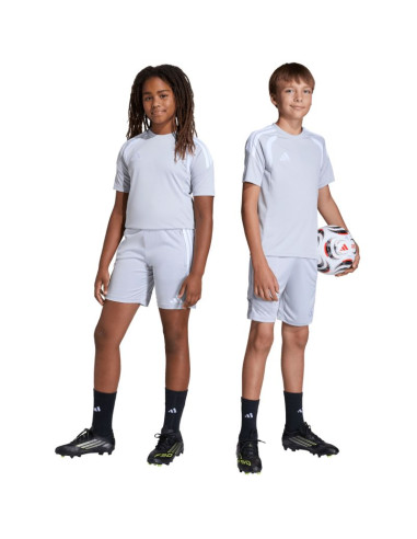 Spodenki dla dzieci adidas tiro 26 league training szare jy7149