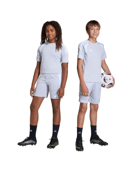 Spodenki dla dzieci adidas tiro 26 league training szare jy7149