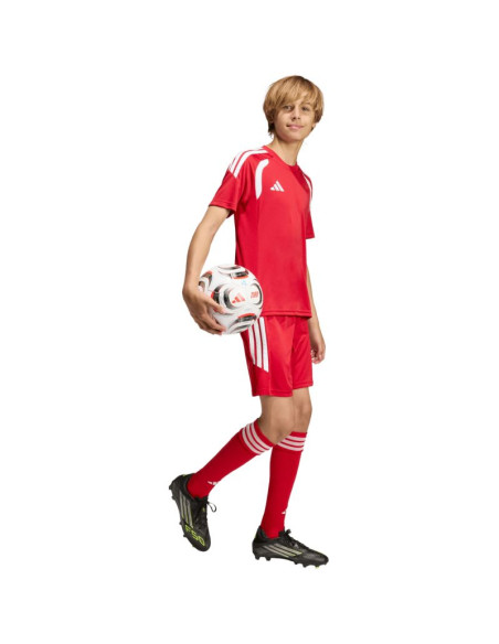Spodenki dla dzieci adidas tiro 26 league czerwone ka8817