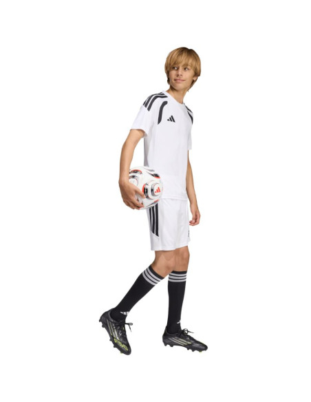 Spodenki dla dzieci adidas tiro 26 league biało-czarne ka8811