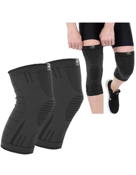 Elastyczne ściągacze na kolana - zestaw 2 szt. | m