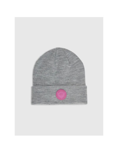 Czapka zimowa beanie dziewczęca 4f 4fjraw25acapf0749-27m