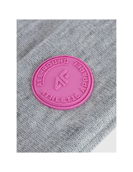 Czapka zimowa beanie dziewczęca 4f 4fjraw25acapf0749-27m