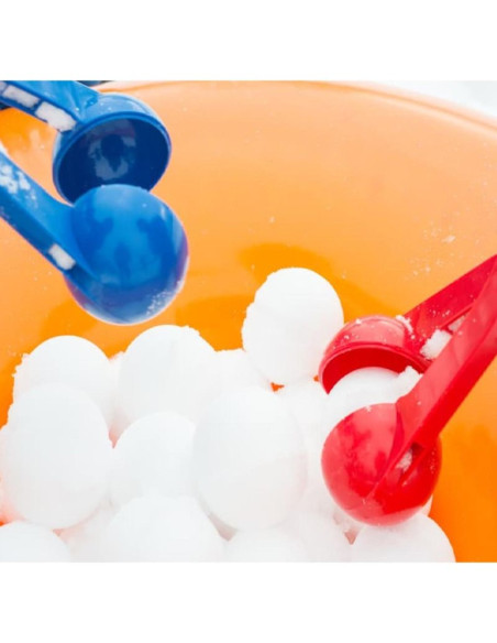 Śnieżkomat snowball do robienia kulek śnieżnych pojedynczy żółty 1064529