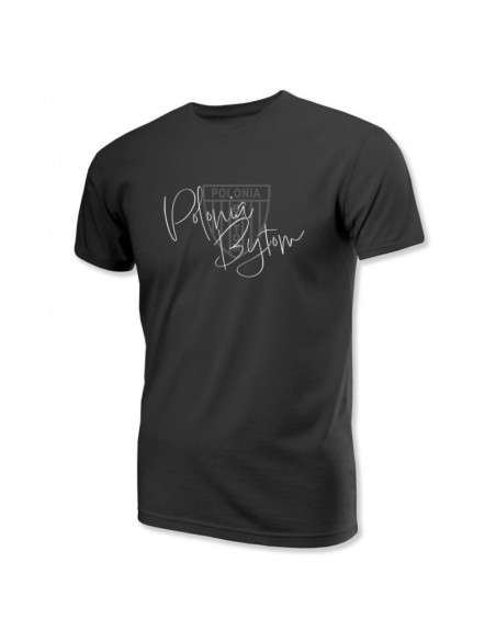 Koszulka krótki rękaw polonia bytom black men