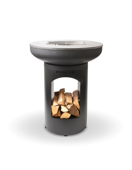Bonfeu palenisko ogrodowe bonbiza open czarne