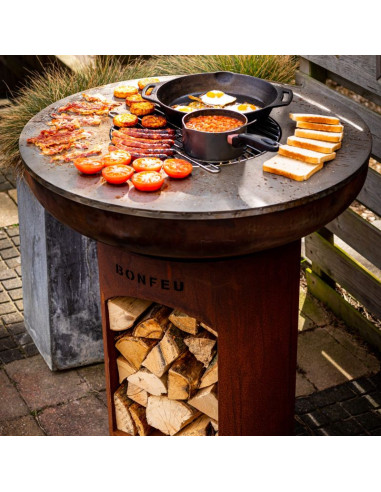Bonfeu palenisko ogrodowe bonbiza open czarne