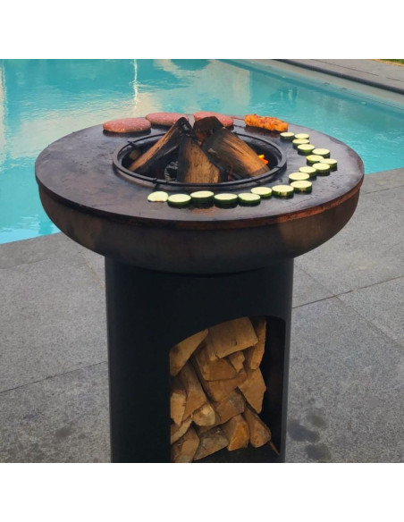 Bonfeu palenisko ogrodowe bonbiza open czarne