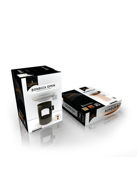 Bonfeu palenisko ogrodowe bonbiza open czarne