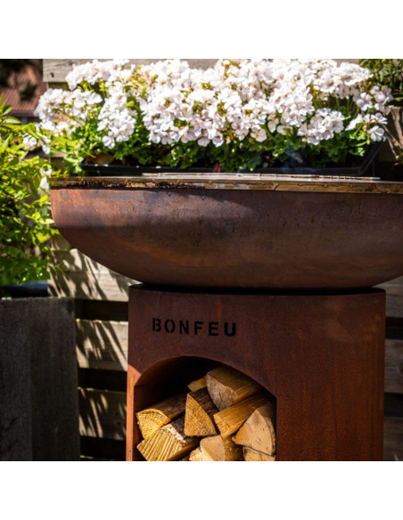 Bonfeu palenisko ogrodowe bonbiza open czarne