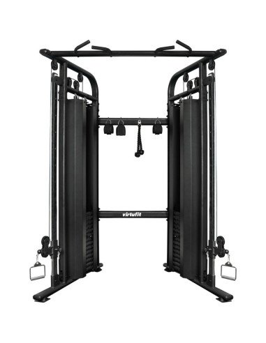 Virtufit cc100 cable crossover - podwójny regulowany wyciąg - trenażer funkcjonalny