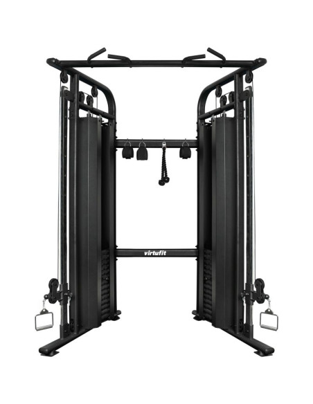 Virtufit cc100 cable crossover - podwójny regulowany wyciąg - trenażer funkcjonalny
