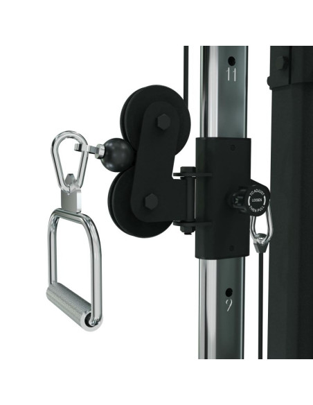 Virtufit cc100 cable crossover - podwójny regulowany wyciąg - trenażer funkcjonalny