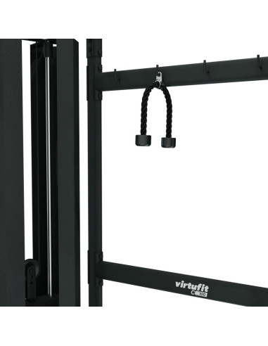 Virtufit cc100 cable crossover - podwójny regulowany wyciąg - trenażer funkcjonalny