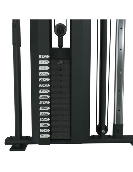 Virtufit cc100 cable crossover - podwójny regulowany wyciąg - trenażer funkcjonalny